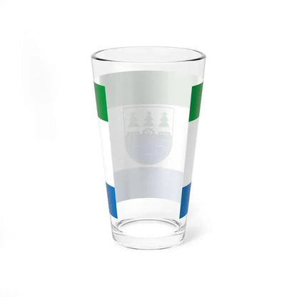 POL Czersk flag (Poland) Pint Glass 16oz - Go Mug Yourself