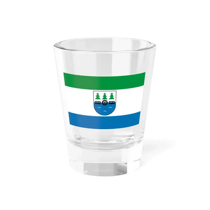 POL Czersk flag (Poland) Shot Glass 1.5oz 1.5oz - Go Mug Yourself