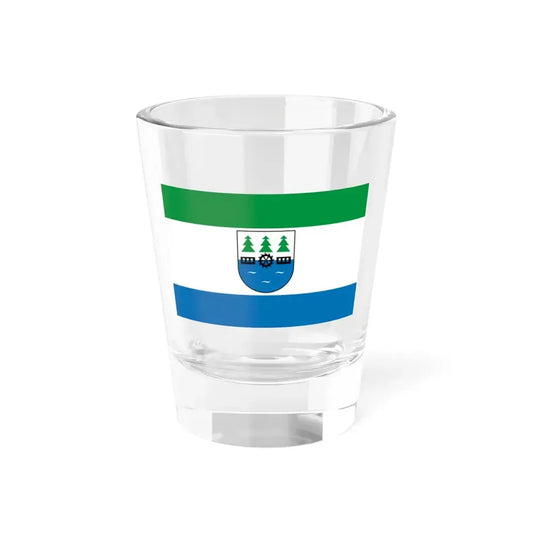 POL Czersk flag (Poland) Shot Glass 1.5oz 1.5oz - Go Mug Yourself