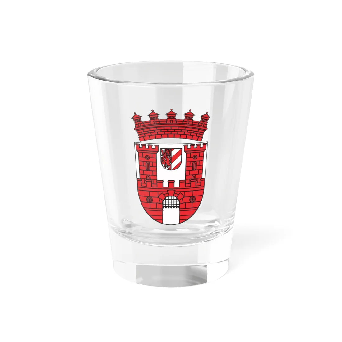 POL Czerwieńsk COA (Poland) (Coat of Arms) Shot Glass 1.5oz 1.5oz - Go Mug Yourself