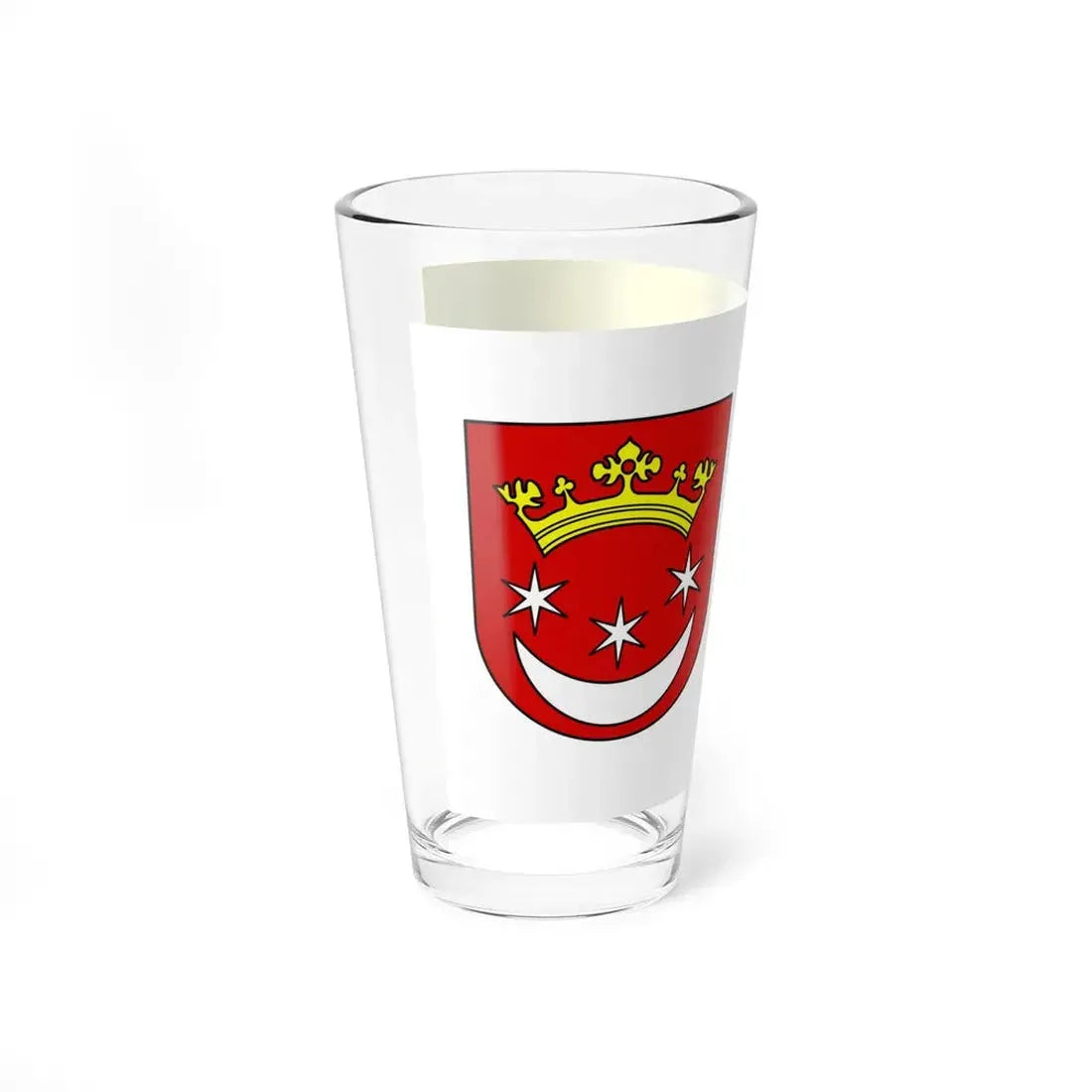 POL Człopa flag (Poland) Pint Glass 16oz - Go Mug Yourself