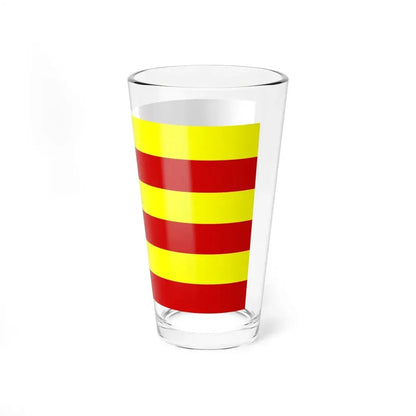 POL Człopa flag (Poland) Pint Glass 16oz - Go Mug Yourself