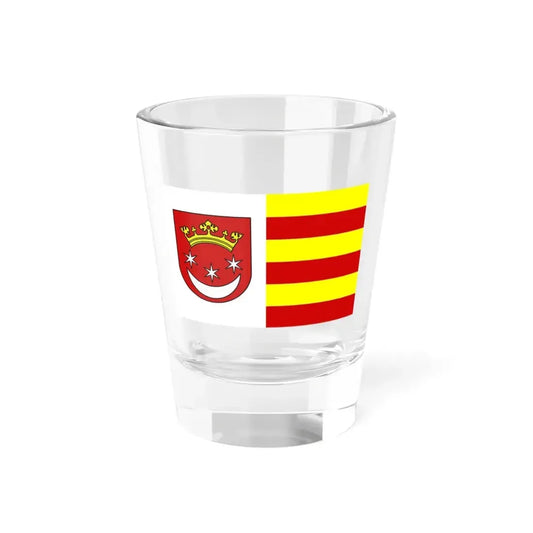 POL Człopa flag (Poland) Shot Glass 1.5oz 1.5oz - Go Mug Yourself