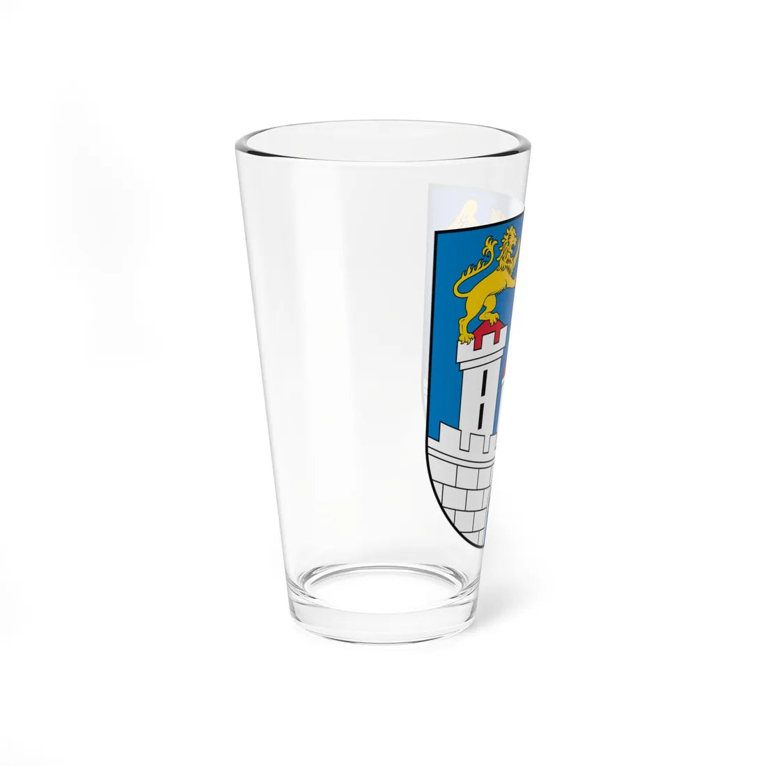 POL Częstochowa COA (Poland) (Coat of Arms) Pint Glass 16oz - Go Mug Yourself