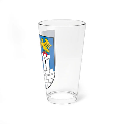 POL Częstochowa COA (Poland) (Coat of Arms) Pint Glass 16oz - Go Mug Yourself