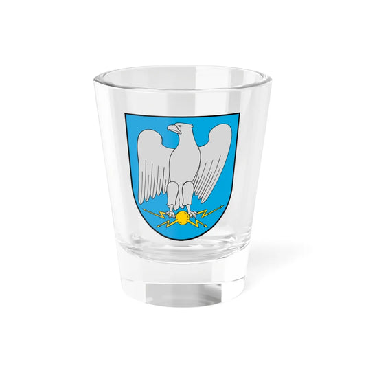 POL Dęblin COA (Poland) (Coat of Arms) Shot Glass 1.5oz 1.5oz - Go Mug Yourself