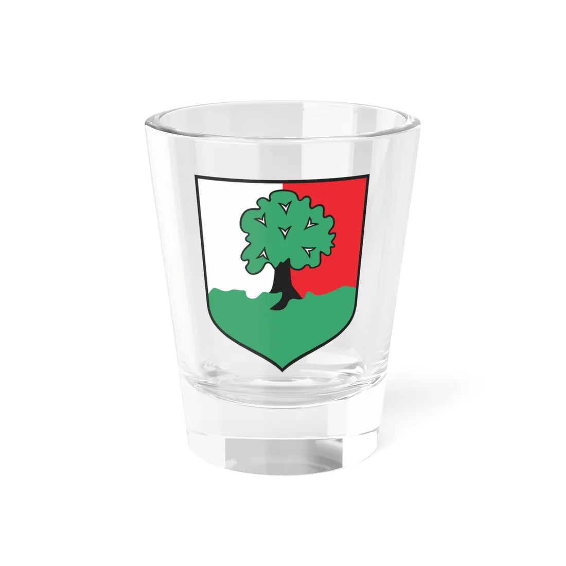 POL Dąbrowa Białostocka COA (Poland) (Coat of Arms) Shot Glass 1.5oz 1.5oz - Go Mug Yourself
