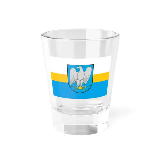POL Deblin flag (Poland) Shot Glass 1.5oz 1.5oz - Go Mug Yourself