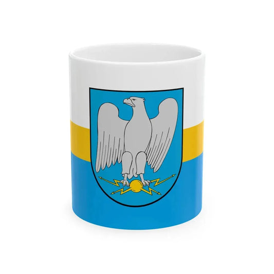POL Deblin flag (Poland) White Coffee Mug 11oz - Go Mug Yourself