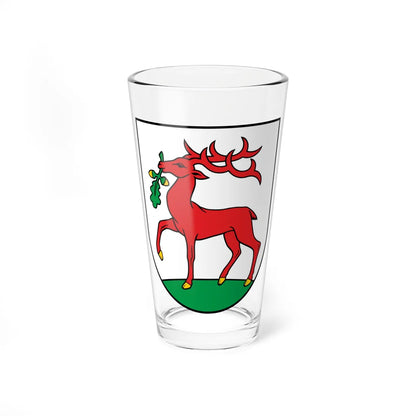 POL Dobre Miasto COA (Poland) (Coat of Arms) Pint Glass 16oz 16oz - Go Mug Yourself