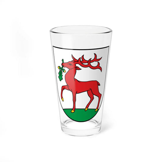 POL Dobre Miasto COA (Poland) (Coat of Arms) Pint Glass 16oz 16oz - Go Mug Yourself