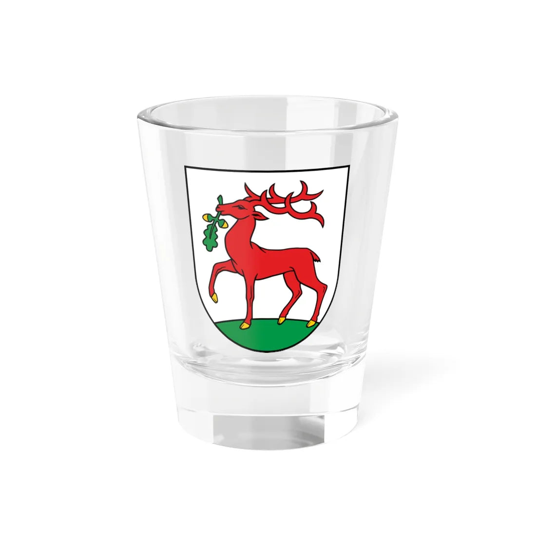 POL Dobre Miasto COA (Poland) (Coat of Arms) Shot Glass 1.5oz 1.5oz - Go Mug Yourself