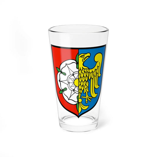 POL Dobrodzień COA (Poland) (Coat of Arms) Pint Glass 16oz 16oz - Go Mug Yourself