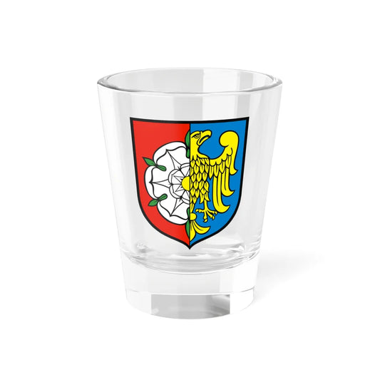 POL Dobrodzień COA (Poland) (Coat of Arms) Shot Glass 1.5oz 1.5oz - Go Mug Yourself