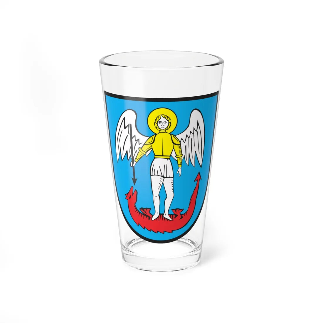 POL Dolsk COA (Poland) (Coat of Arms) Pint Glass 16oz 16oz - Go Mug Yourself
