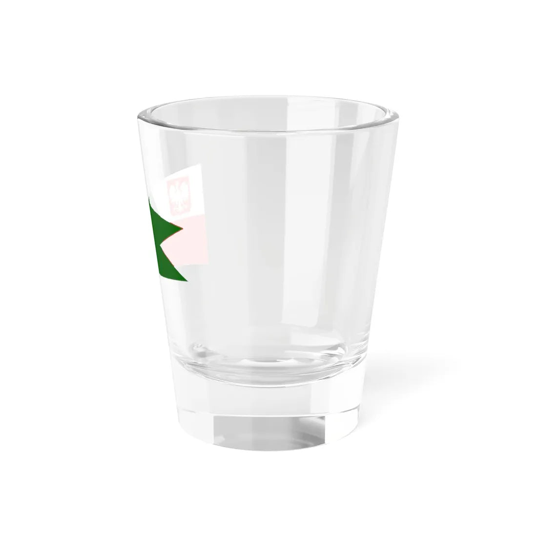 POL dowodca grupy okretow rank flag (Poland) Shot Glass 1.5oz - Go Mug Yourself