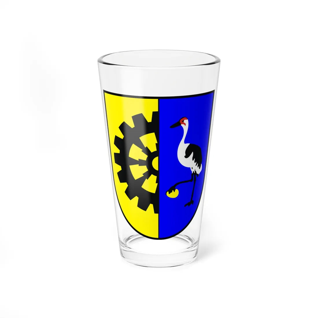 POL Drawno COA (Poland) (Coat of Arms) Pint Glass 16oz 16oz - Go Mug Yourself