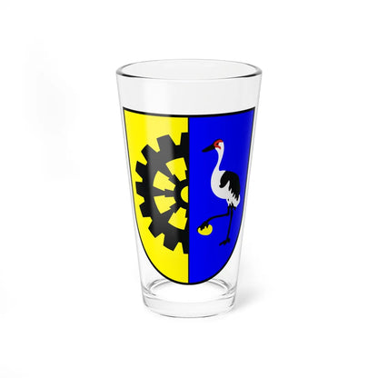 POL Drawno COA (Poland) (Coat of Arms) Pint Glass 16oz 16oz - Go Mug Yourself