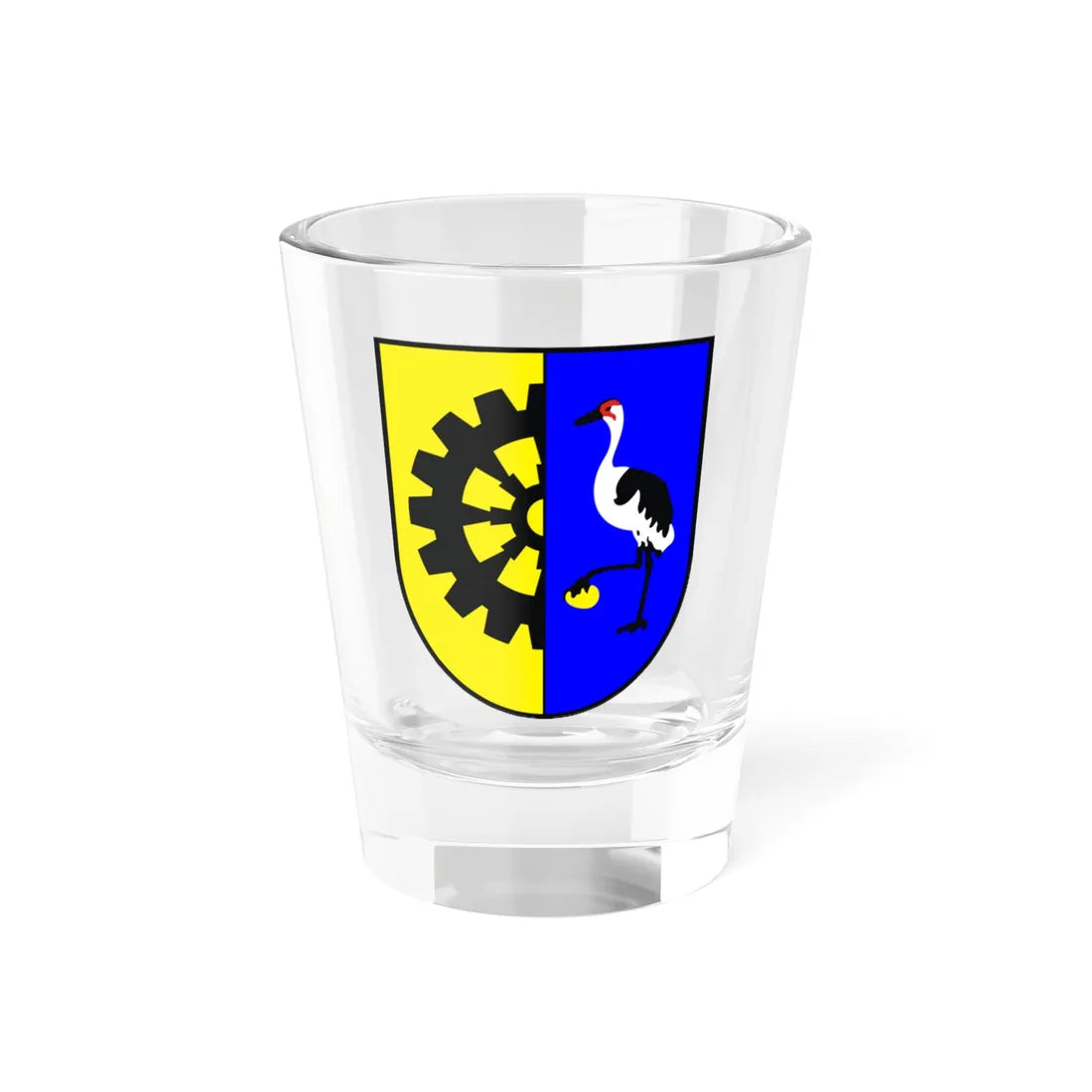 POL Drawno COA (Poland) (Coat of Arms) Shot Glass 1.5oz 1.5oz - Go Mug Yourself