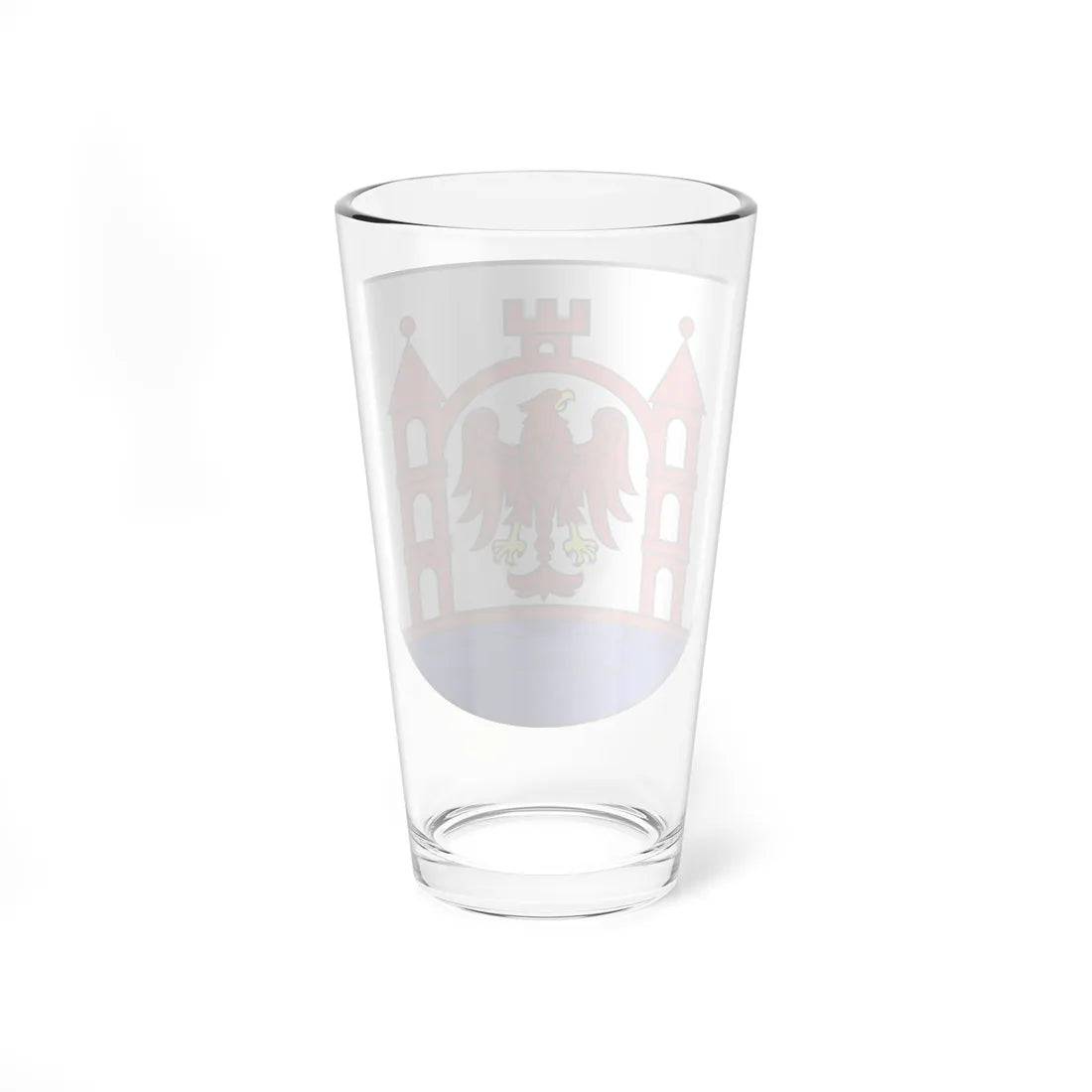 POL Drawsko Pomorskie COA (Poland) (Coat of Arms) Pint Glass 16oz - Go Mug Yourself