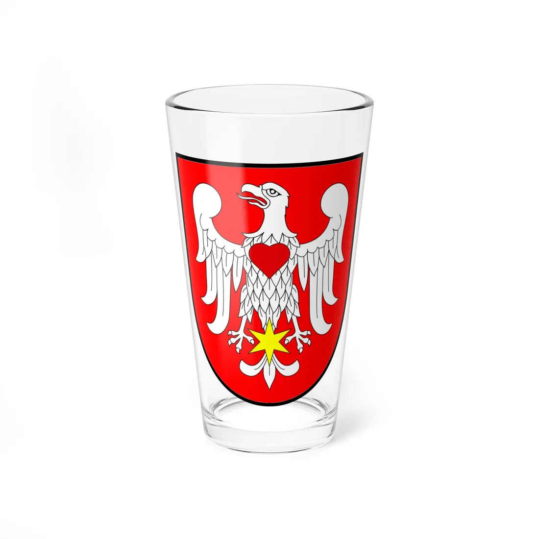 POL Drezdenko COA old (Poland) (Coat of Arms) Pint Glass 16oz 16oz - Go Mug Yourself