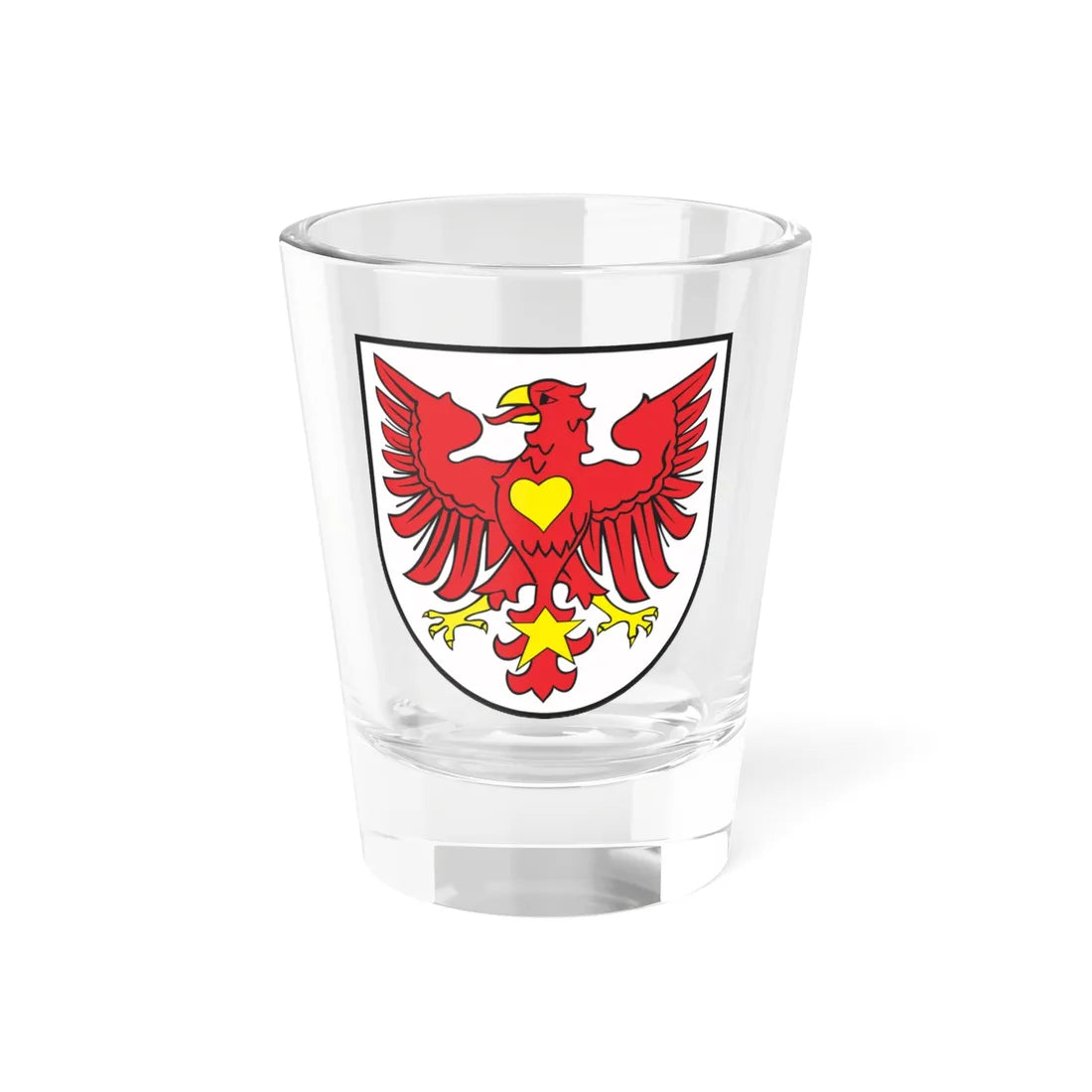 POL Drezdenko COA (Poland) (Coat of Arms) Shot Glass 1.5oz 1.5oz - Go Mug Yourself