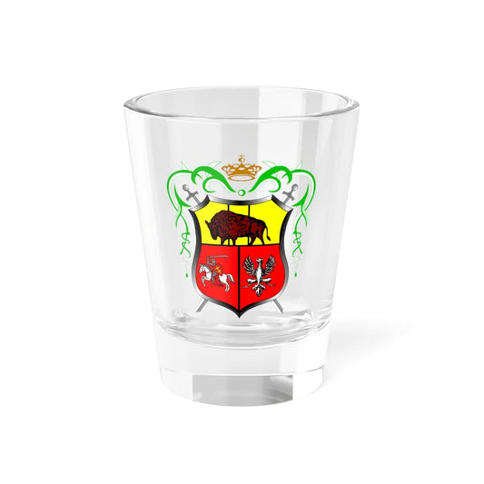POL Drohiczyn COA (Belarus) (Coat of Arms) Shot Glass 1.5oz 1.5oz - Go Mug Yourself
