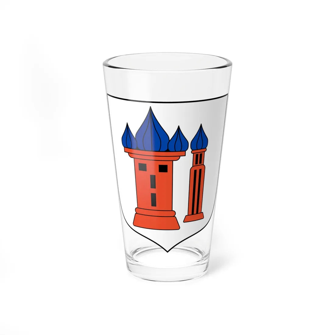 POL Dubin COA (Poland) (Coat of Arms) Pint Glass 16oz 16oz - Go Mug Yourself