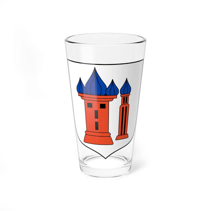 POL Dubin COA (Poland) (Coat of Arms) Pint Glass 16oz 16oz - Go Mug Yourself