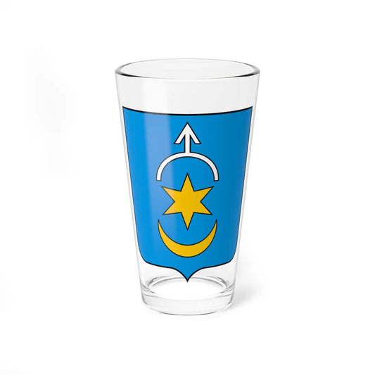 POL Dubno COA (Ukraine) (Coat of Arms) Pint Glass 16oz 16oz - Go Mug Yourself