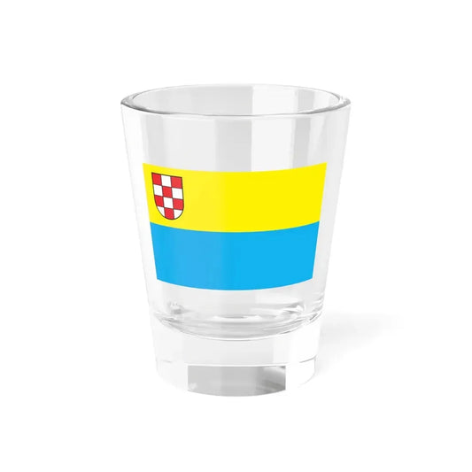 POL Działdowo flag (Poland) Shot Glass 1.5oz 1.5oz - Go Mug Yourself