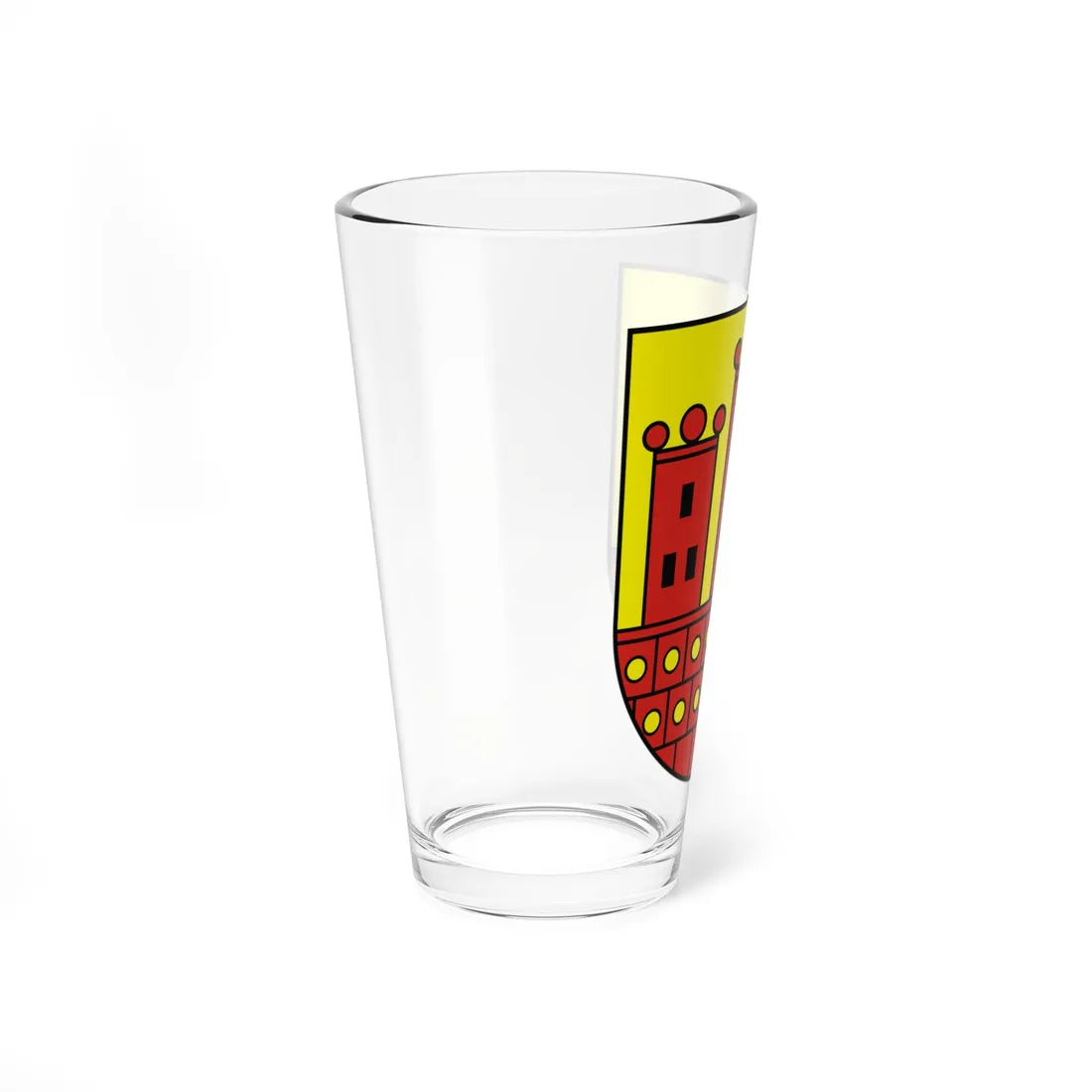 POL Działoszyn COA (Poland) (Coat of Arms) Pint Glass 16oz - Go Mug Yourself