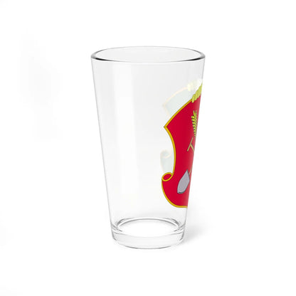 POL Dziergowice COA (Poland) (Coat of Arms) Pint Glass 16oz - Go Mug Yourself