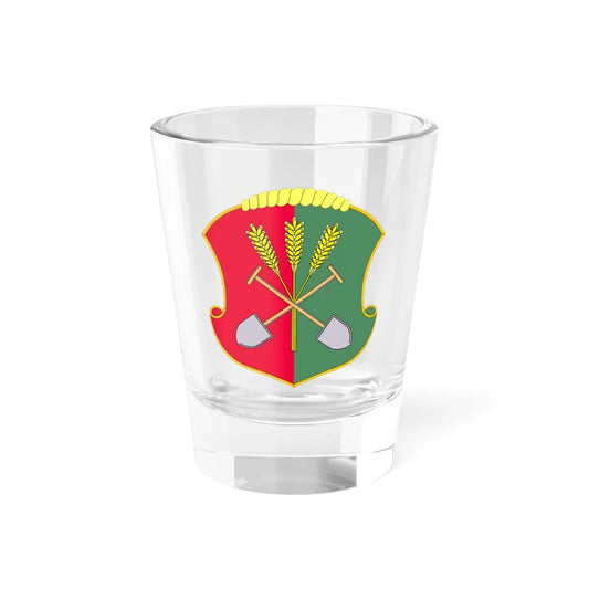 POL Dziergowice COA (Poland) (Coat of Arms) Shot Glass 1.5oz 1.5oz - Go Mug Yourself
