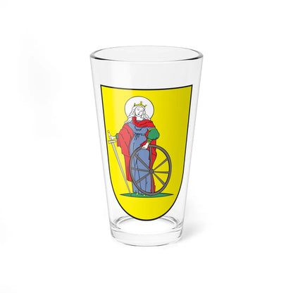 POL Dzierzgoń COA (Poland) (Coat of Arms) Pint Glass 16oz 16oz - Go Mug Yourself