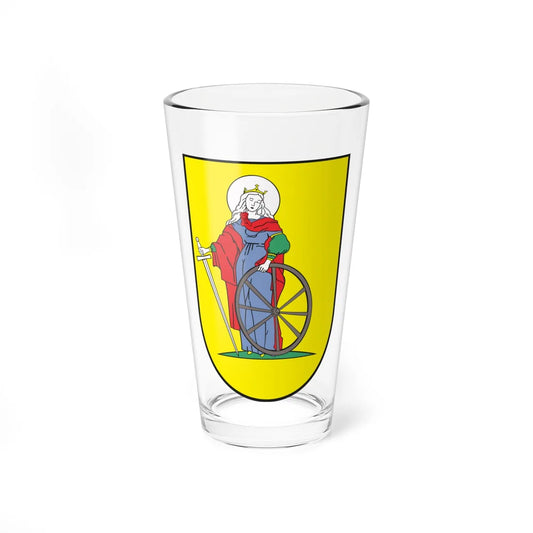 POL Dzierzgoń COA (Poland) (Coat of Arms) Pint Glass 16oz 16oz - Go Mug Yourself