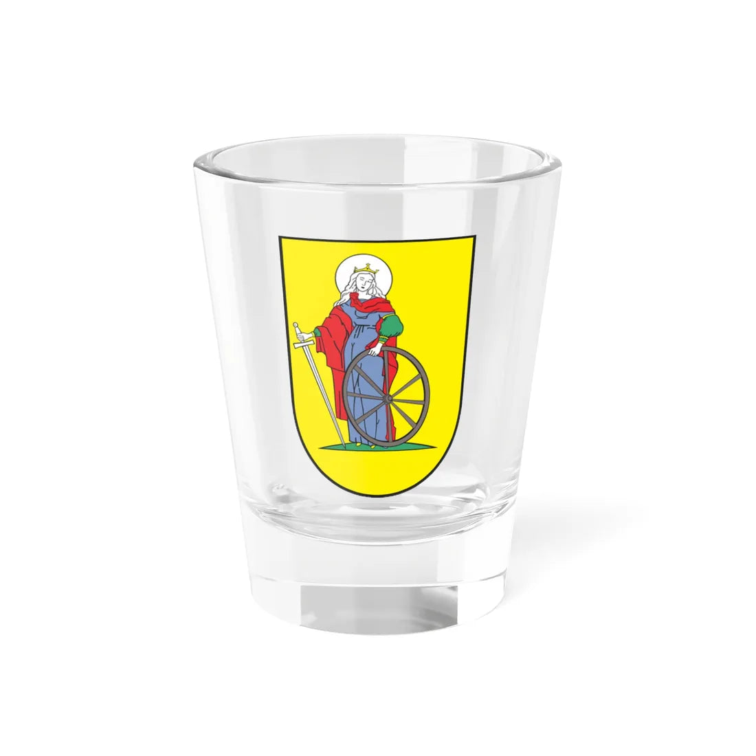 POL Dzierzgoń COA (Poland) (Coat of Arms) Shot Glass 1.5oz 1.5oz - Go Mug Yourself