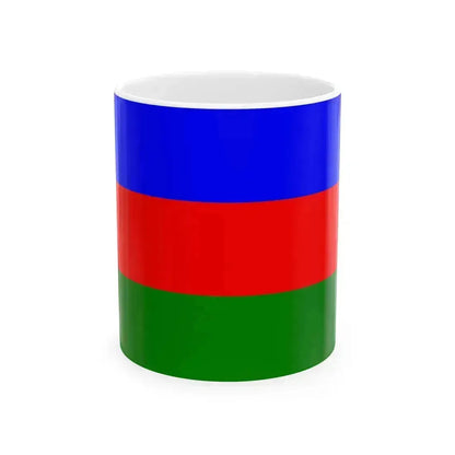 POL Dzierzoniow flag (Poland) White Coffee Mug 11oz - Go Mug Yourself