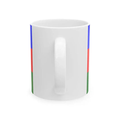 POL Dzierzoniow flag (Poland) White Coffee Mug - Go Mug Yourself