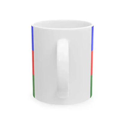 POL Dzierzoniow flag (Poland) White Coffee Mug - Go Mug Yourself