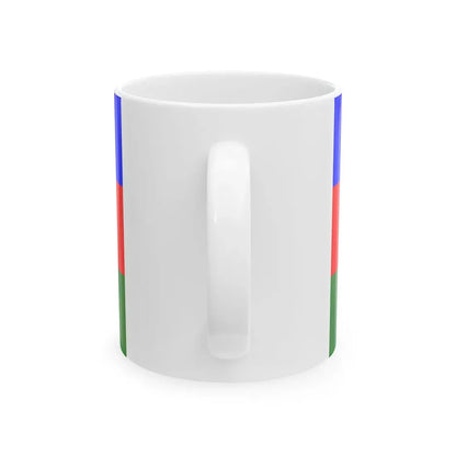 POL Dzierzoniow flag (Poland) White Coffee Mug - Go Mug Yourself