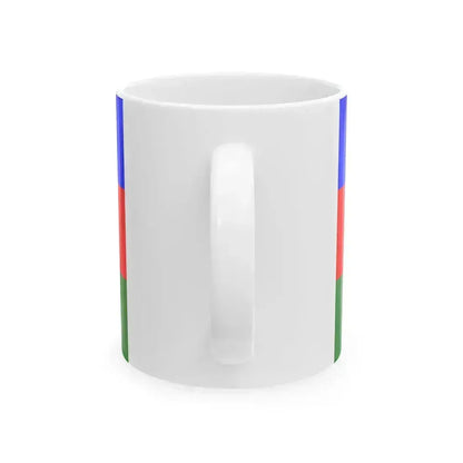 POL Dzierzoniow flag (Poland) White Coffee Mug - Go Mug Yourself