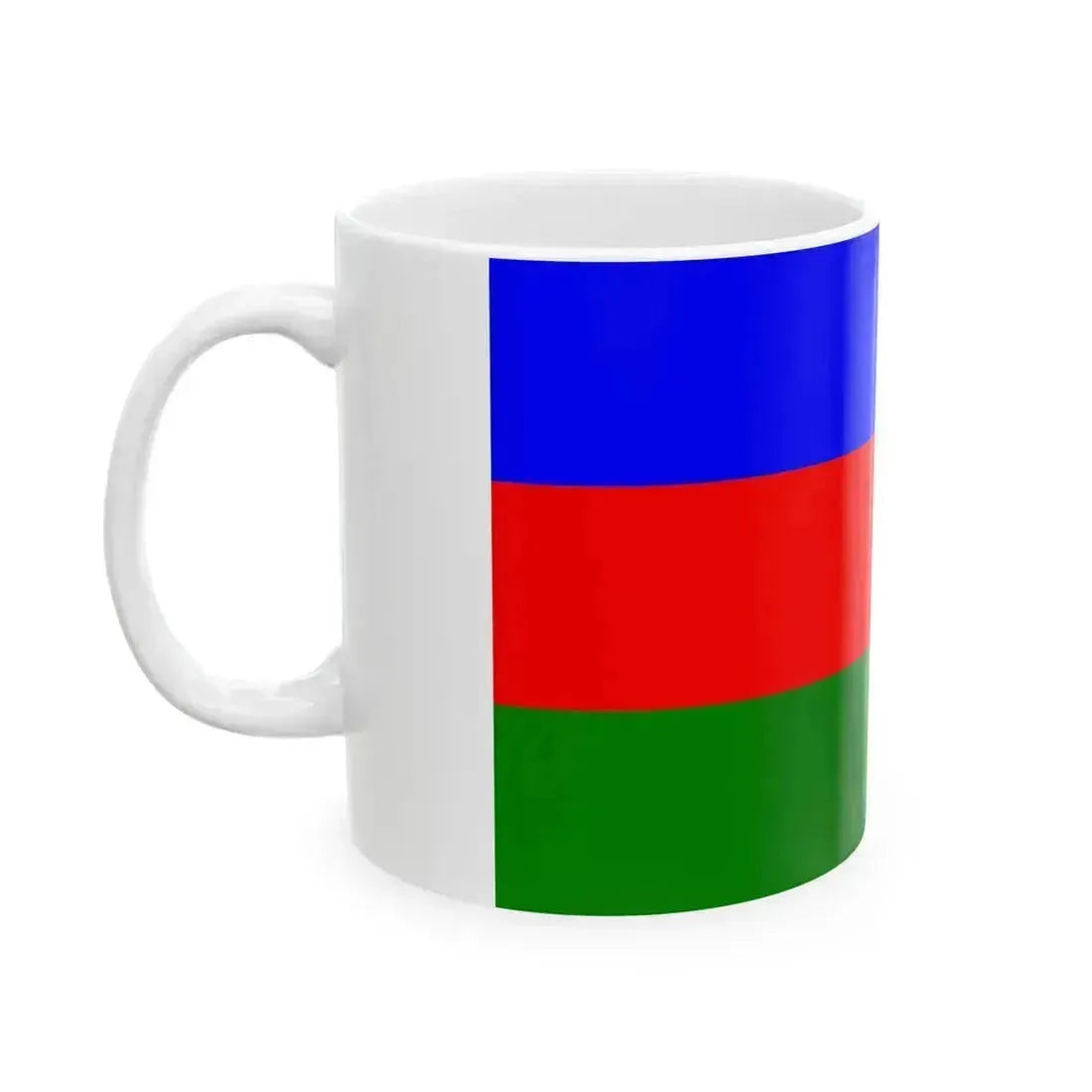 POL Dzierzoniow flag (Poland) White Coffee Mug - Go Mug Yourself