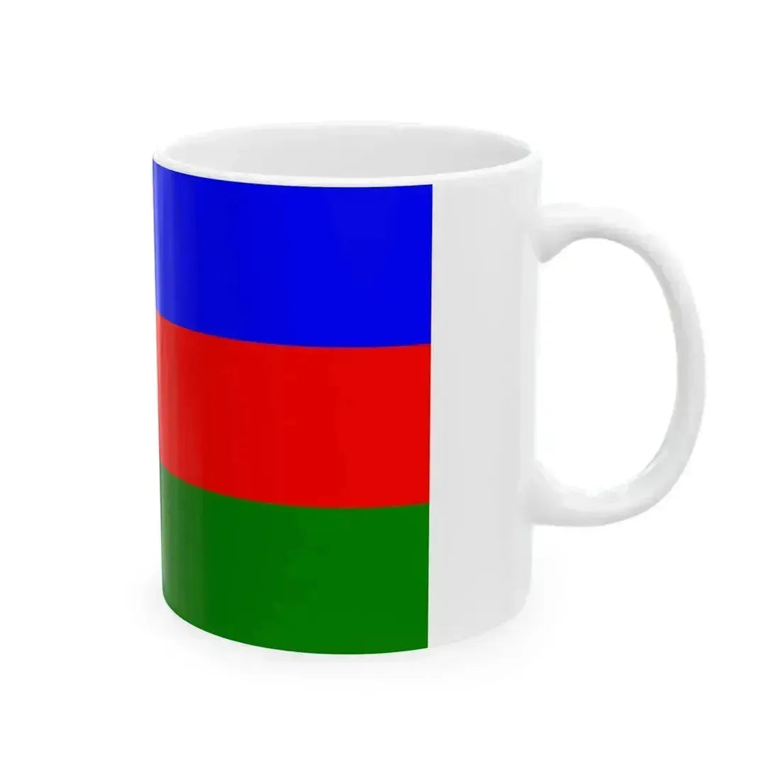 POL Dzierzoniow flag (Poland) White Coffee Mug - Go Mug Yourself