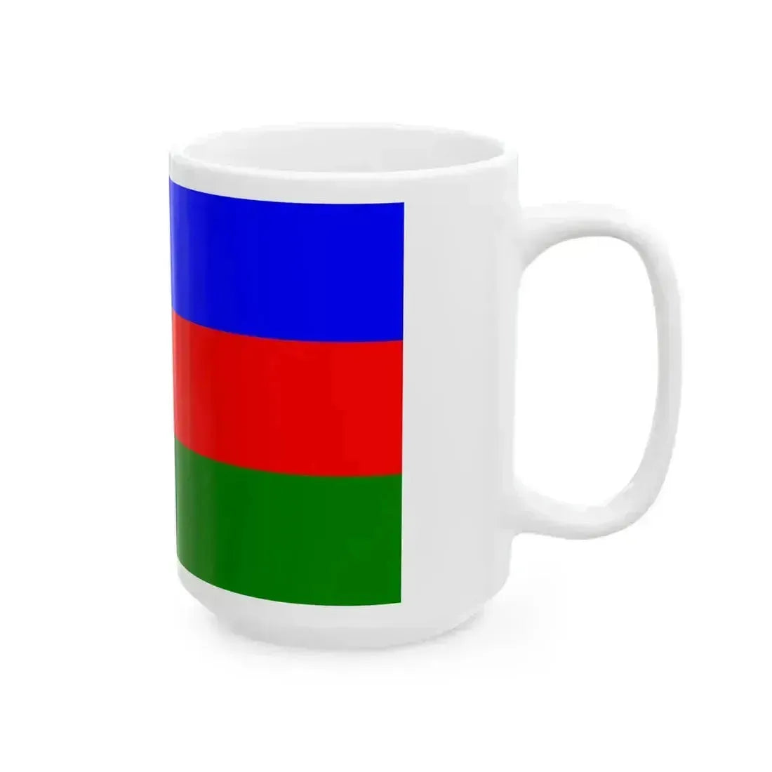 POL Dzierzoniow flag (Poland) White Coffee Mug - Go Mug Yourself