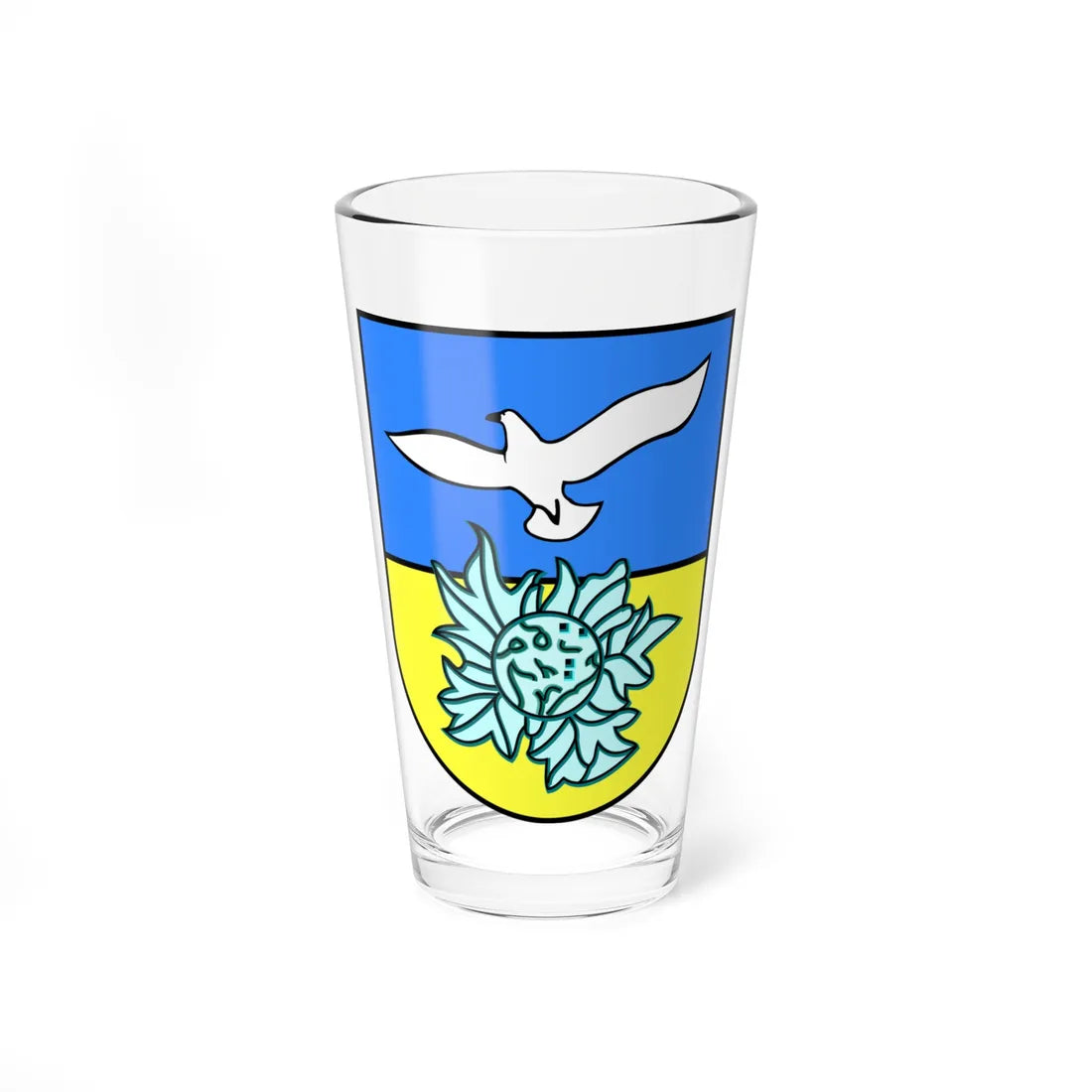POL Dziwnów COA old (Poland) (Coat of Arms) Pint Glass 16oz 16oz - Go Mug Yourself