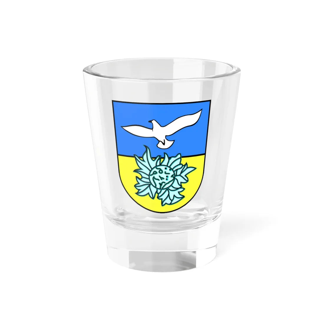 POL Dziwnów COA old (Poland) (Coat of Arms) Shot Glass 1.5oz 1.5oz - Go Mug Yourself