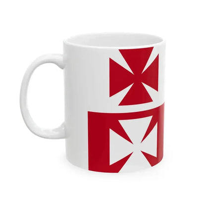 POL Elblag flag (Poland) White Coffee Mug - Go Mug Yourself