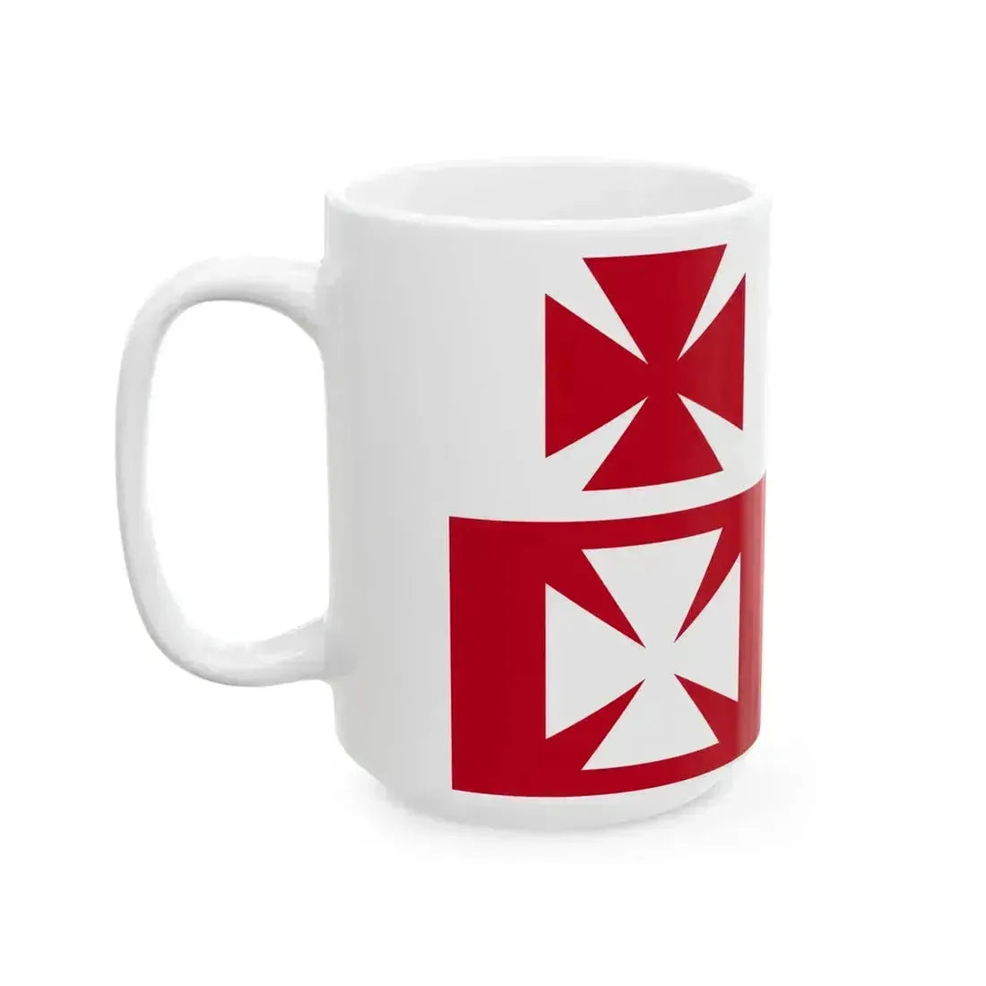 POL Elblag flag (Poland) White Coffee Mug - Go Mug Yourself