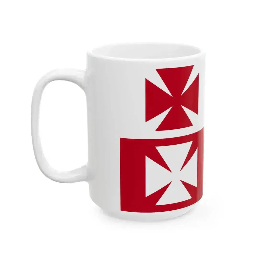 POL Elblag flag (Poland) White Coffee Mug - Go Mug Yourself